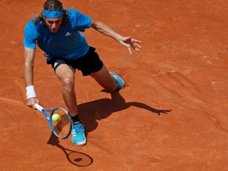 Stefanos Tsitsipas na Roland Garros.