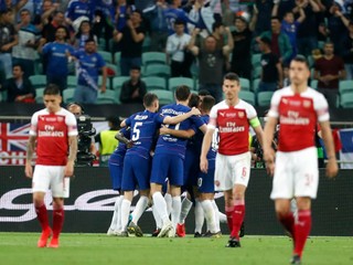 Chelsea vyhrala Európsku ligu, jednoznačne zdolala Arsenal