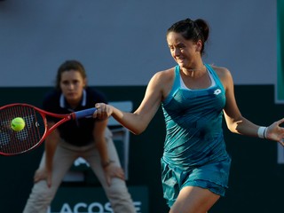 Viktória Kužmová v 3. kole dvojhry na grandslamovom turnaji Roland Garros 2019.