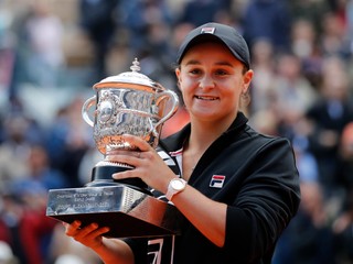 Ashleigh Bartyová, víťazka Roland Garros 2019.