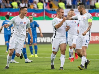 Slovensko vyhralo kvalifikačný zápas v Azerbajdžane
