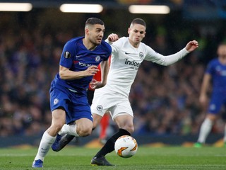 Mateo Kovačič (vľavo) v drese FC Chelsea.