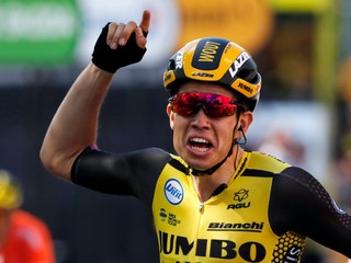 Wout van Aert na Tour de France 2019.