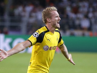 Andre Schürrle v drese Dortmundu.