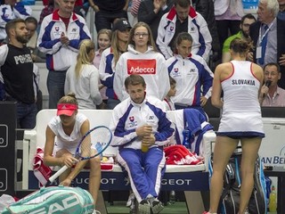 Kapitán Matej Lipták vie, že sila Kanaďaniek klesá aj padá s prítomnosťou Eugenie Bouchardovej.