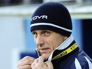 Tréner Zlatých Moraviec Libor Fašiang na prvú jarnú výhru stále čaká.