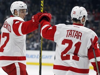 Tomáš Tatar je v posledných dueloch bodovo produktívny. Tentoraz však jeho asistencia na tímové body nestačila.