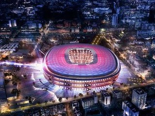 Barcelona zrenovuje Nou Camp, zvýši kapacitu
