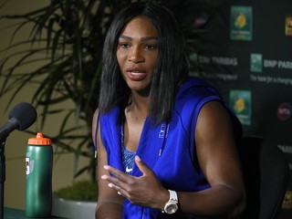 Serena, mladšia zo sestier Williamsových.