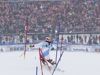 Švajčiarska lyžiarka Wendy Holdenerová.