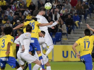 Prvý gól Madridčanov strelil v Las Palmas stopér Sergio Ramos.