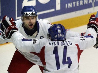 David Výborný (vľavo) sa v českom národnom tíme stal päťkrát majstrom sveta.