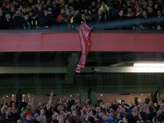 Zápas United s Liverpoolom sprevádzala fantastická atmosféra.