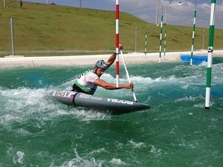 Raz im nenapustili kanál. Beňuš trénoval v dejisku olympiády