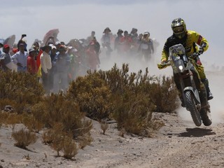 Štefan Svitko sa stále drží v celkovej klasifikácii Dakaru v popredí.