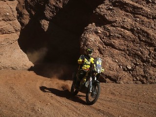Štefan Svitko jazdí na tohtoročnom Dakare skvelo.