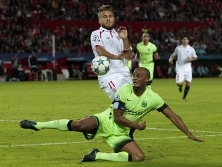 Naposledy si Ciro Immobile (s číslom 11) obliekal dres FC Sevilla.