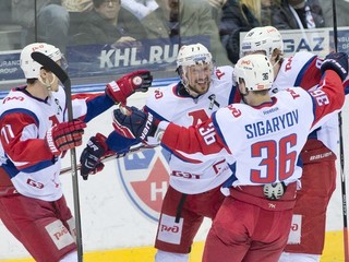 Hokejisti Lokomotivu Jaroslavľ získali v tejto sezóne už 105 bodov.