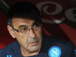 Tréner Neapolu Maurizio Sarri.