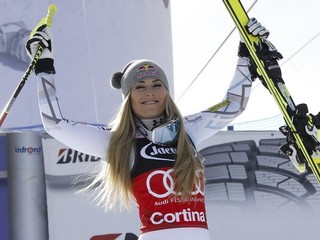 Americká lyžiarka Lindsey Vonnová vyhrala nedeľňajší super-G.
