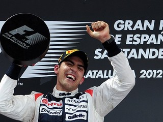 Maldonado triumfoval v roku 2012 na Veľkej cene Španielska.