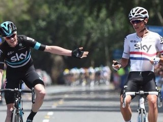 Froome skončil na úvod sezóny druhý, zdolal ho len tímový kolega