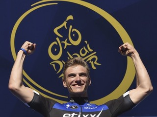 Nemec Marcel Kittel vyhral preteky Okolo Dubaja.