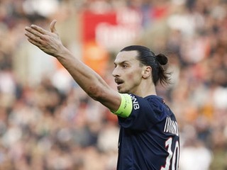 Zlatan Ibrahimovič je najlepším strelcom francúzskej ligy.