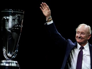 Austrálska tenisová legenda Rod Laver.