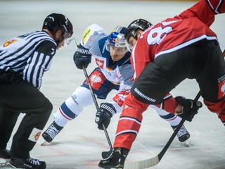 Momentka zo zápasu Banská Bystrica - Mníchov.