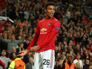 Mason Greenwood po góle do siete Astany.