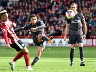 Zápas Liverpoolu a Sheffieldu.
