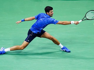 Novak Djokovič na US Open 2019.