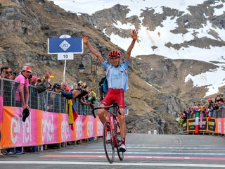 Ruský cyklista Ilnur Zakarin.