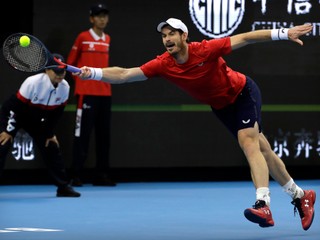 Andy Murray na turnaji ATP v Pekingu 2019.