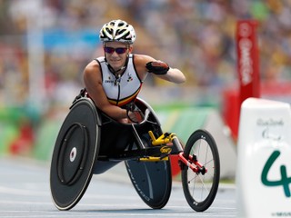 Marieke Vervoortová na paralympiáde v Riu 2016.