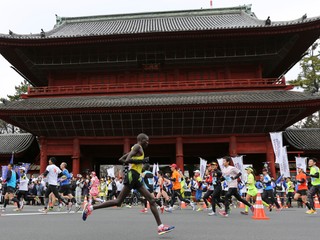 Ilustračná fotografia z maratónu v Tokiu.