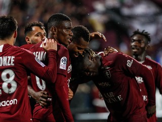 Hráči FC Metz - ilustračná fotografia.