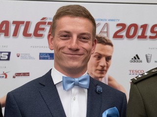 Ján Volko počas galavečera vyhlásenia ankety Atlét roka 2019.
