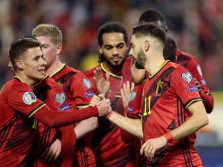 Futbalisti Belgicka.