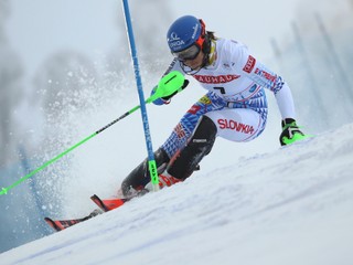 Vlhová vyhrala prvé kolo slalomu v Levi. Shiffrinová stráca trinásť stotín