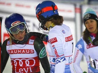Vlhová nedokončila druhé kolo slalomu v Levi, vyhrala Shiffrinová