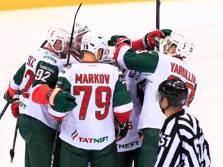 Hráči AK Bars Kazaň.