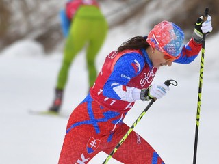 Slovenská bežkyňa na lyžiach Alena Procházková.