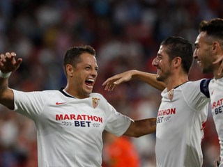 Futbalisti FC Sevilla.