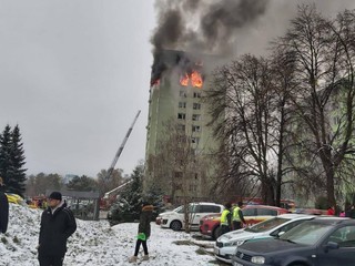 V dvanásťpodlažnej bytovke na Mukačevskej ulici v Prešove vybuchol plyn.