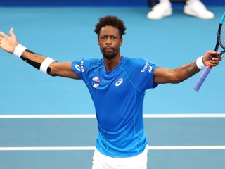 Gael Monfils na ATP Cupe 2020.