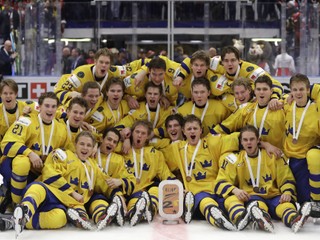 Švédsko získalo bronz na MS v hokeji do 20 rokov 2020.