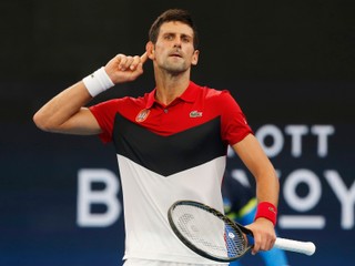 Srbský tenista Novak Djokovič.