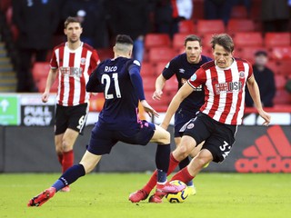 Hráči Sheffield United a Bournemouth.